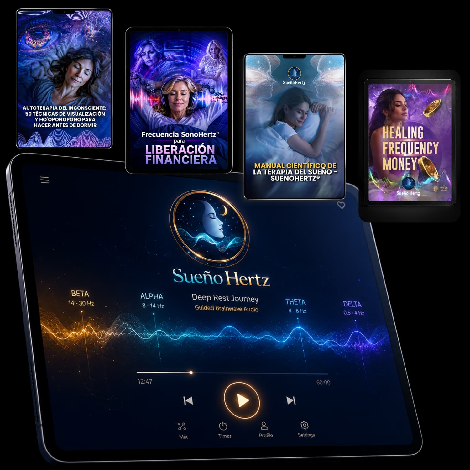 App Sueño Hertz y ebooks incluidos